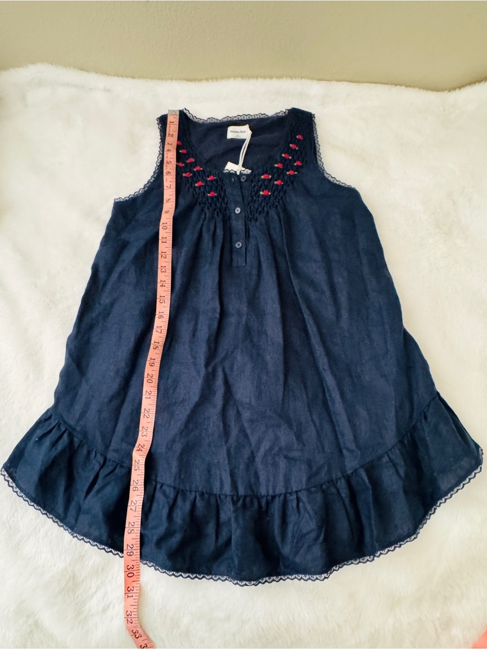 Aritzia Sunday Best Karina Linen Dress/ Admiral / 2xs/ New with tag - Picture 12 of 16